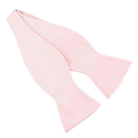 Nœud Papillon Tony & Paul En Bois - Volute 2D Rose Layette - Style Trendy Et Unique