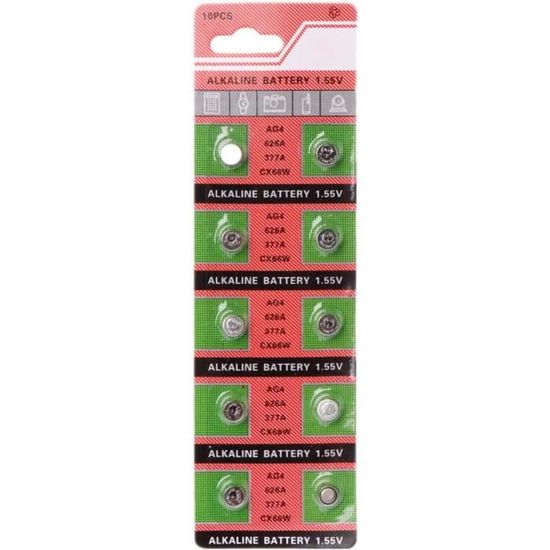 Pile Montre Premium 377 SR626SW - Durée De Vie Prolongée 60%