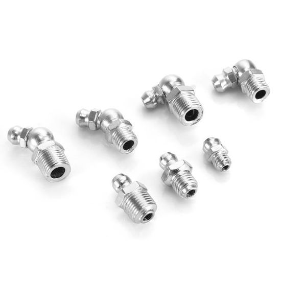 Kit De Raccords De Graisseur 272 Pièces - M6 M8 M10, Avec Tuyau Et Couples