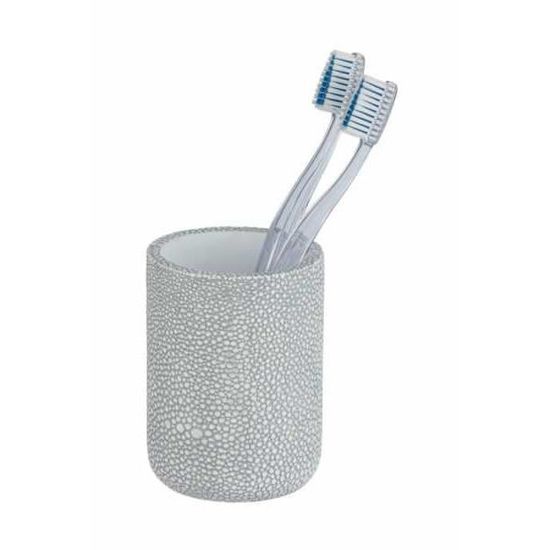 Gobelet Brosse à Dents Davos – Design Puriste Noir Mat, Sans BPA (7,7 X 10,5 Cm) - 2
