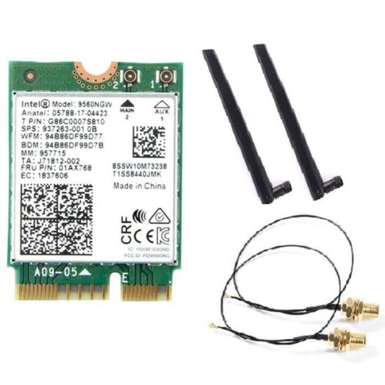 9560NGW Placa Wifi Intel Bluetooth 5.0 Dual Band 2.4 E 5G - Foto 10
