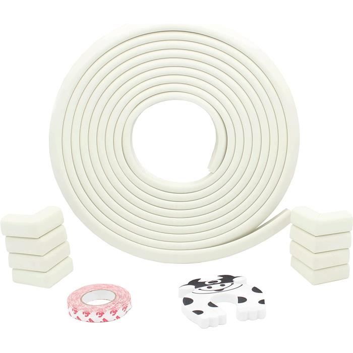 Bande De Protection En Silicone Pour Coins De Table – 2 M, Autocollante, Pour Bébés Et Enfants | Anti-chocs, Facile à Poser