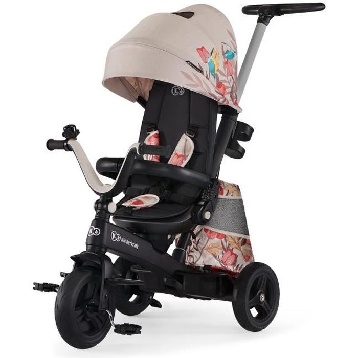 Tricycle poussette 3 roues 2 en 1 kinderkraft new arrivals