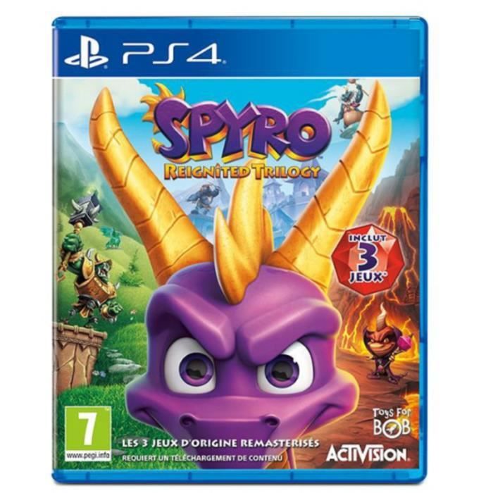 Jeu Ps4 Activision Spyro Reignited Trilogy