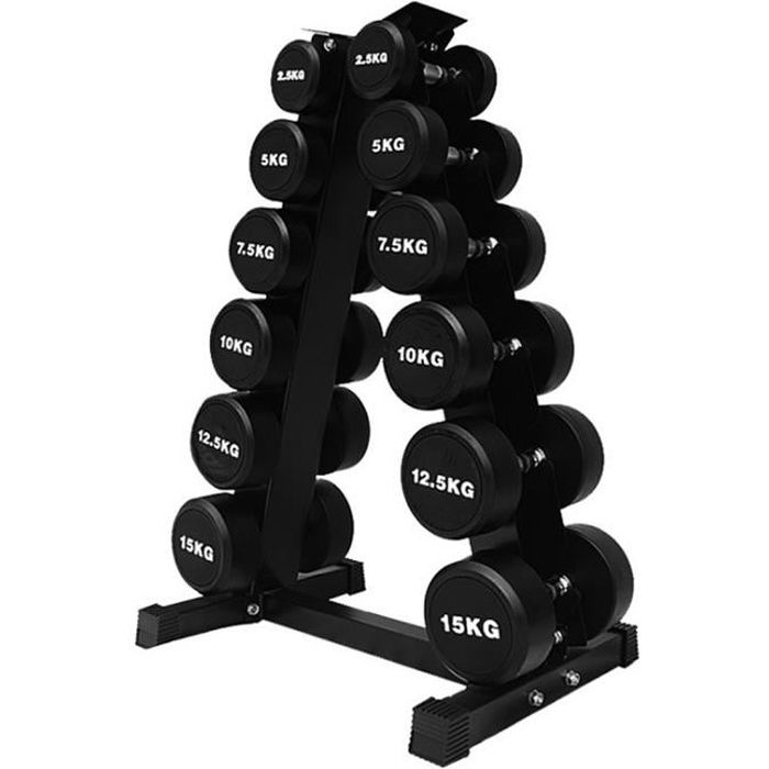 SOARROC Rack de Rangement Support Haltères DIP STATION Charge env. 200 kg 54*41*106cm