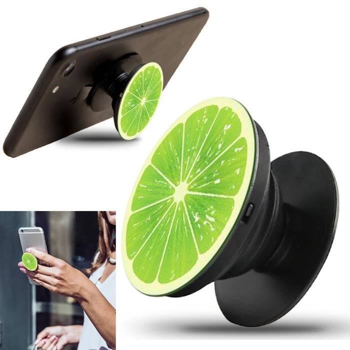 Support Téléphone Mobile Universel Bureau Table - Citron Vert