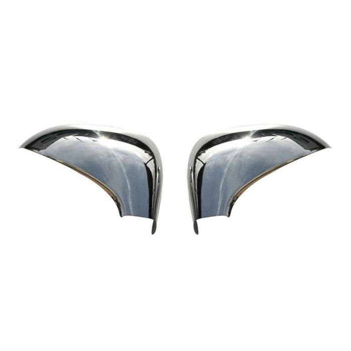 Protection Exterieure - Coques de Rétroviseur pour Peugeot 207 2006-2012 2pcs Acier Inox Chromé