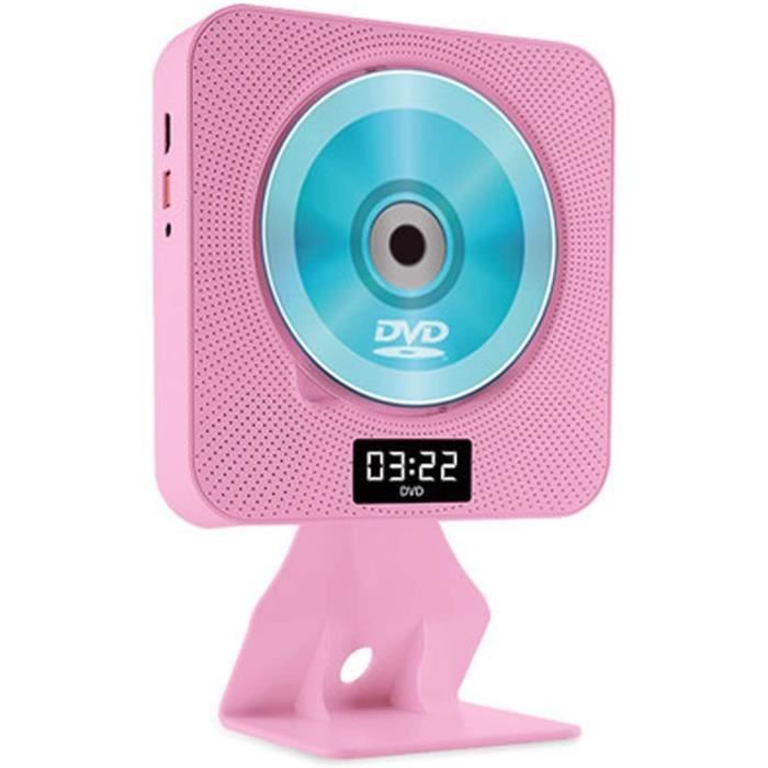 RADIO CD Lecteur CD Portable Lecteur CD DVD HiFi Mural Boombox Audio avec HautParleurs HiFi InteacuteGreacuteS 4k Hdmi TeacuteLe936