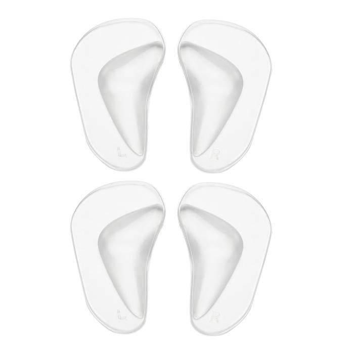 Drfeify support orthopédique Pieds en silicone orthopédiques Coussin de soutien de la voûte plantaire Coussin de semelles de