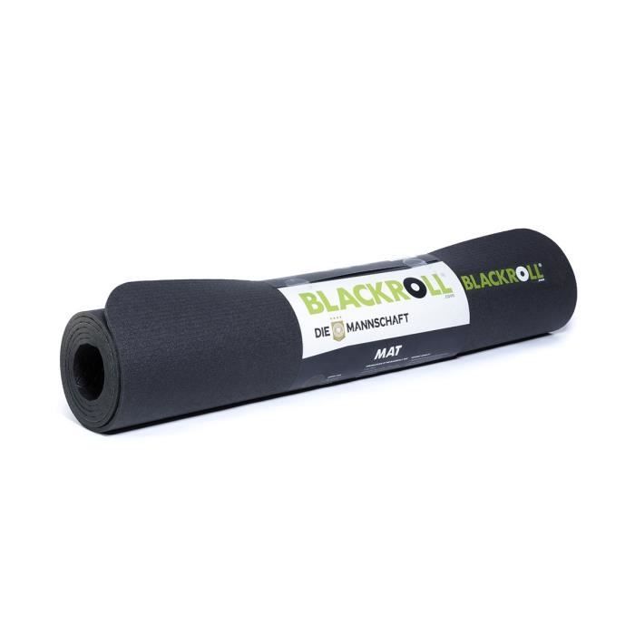 BLACKROLL Mat L'équipe de Produits Le Tapis Idéal pour entraînement de Tapis de Yoga Noir, One Size