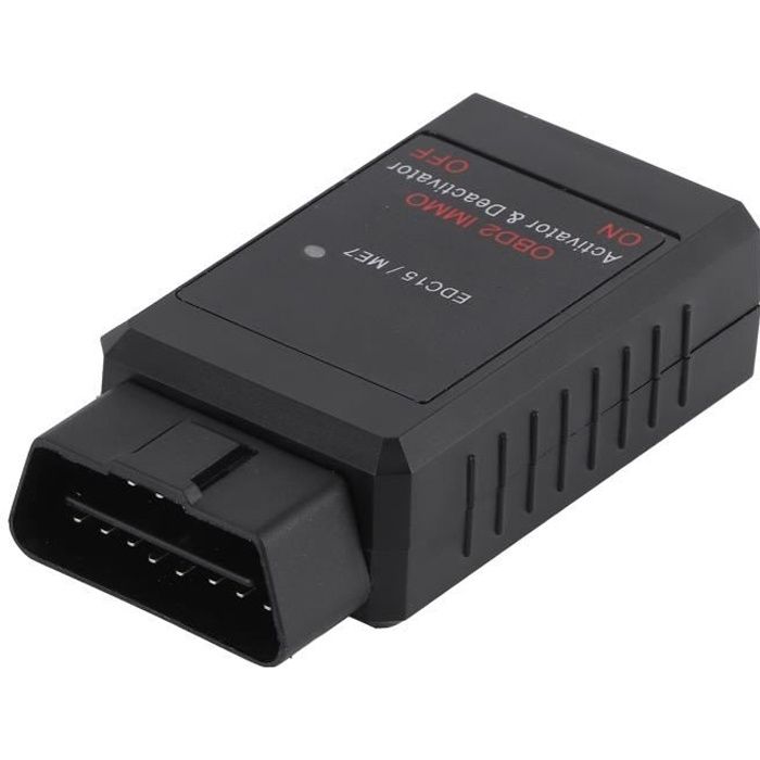 Dilwe Antidémarrage Immobilisateur OBD2 Désactivateur Outil de Diagnostic de Boîte d'Entraînement EDC15 ME7 pour A2/A3/A4/A6