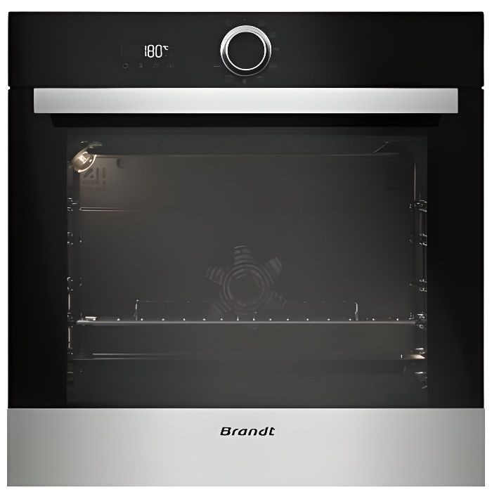 BRANDT Four encastrable pyrolyse BXP5532X 73 litres, QuattroPulse, SmartAssist