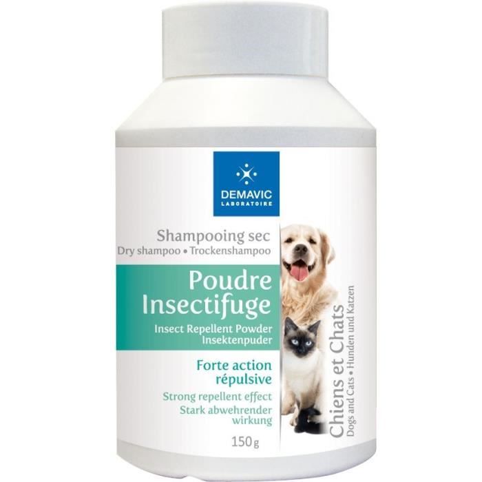 DEMAVIC Shampooing sec Ape - 150 g - Pour Chien et Chat