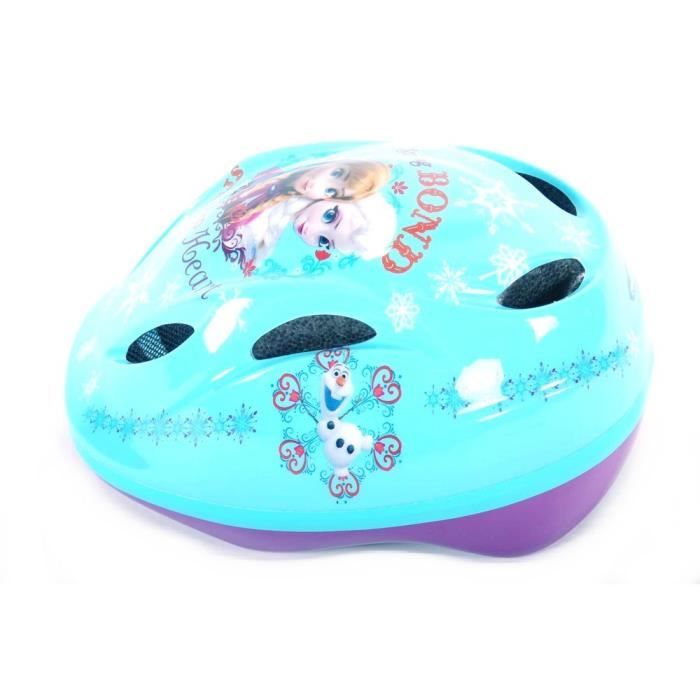 Casque vélo reglable disney La Reine des Neiges enfant frozen