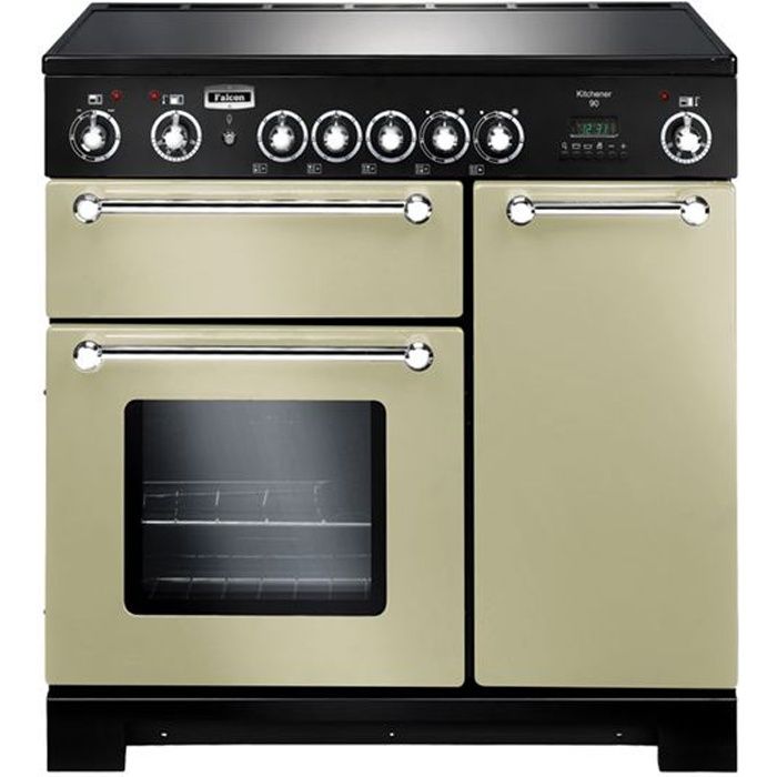 KITCHNER 90 CREME CHROME 2FOURS + 5 FEUX GAZ