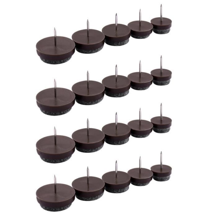 50 Pièces pour la Maison Sentait Meubles Pieds Tapis Canapé en Feutre de Déménagement tapis de sol confort conducteur passager