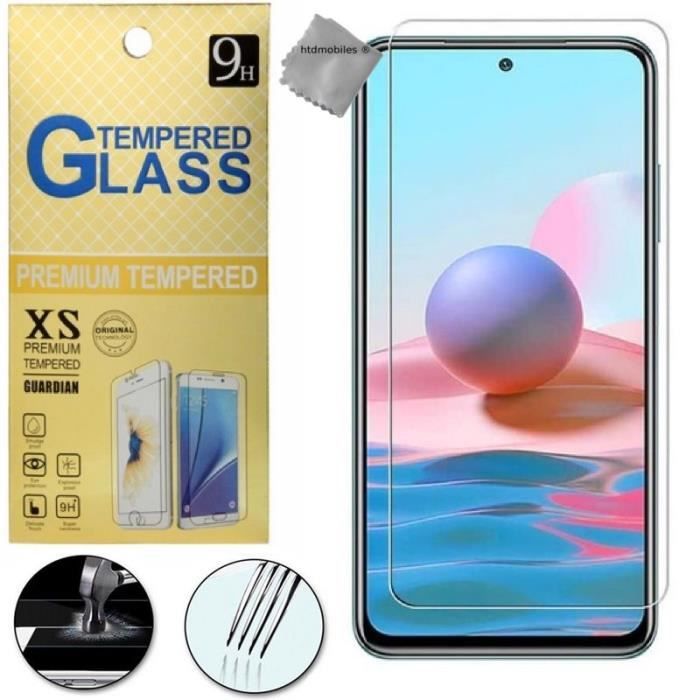 Film de protection vitre verre trempe transparent pour Xiaomi Redmi Note 10 5G