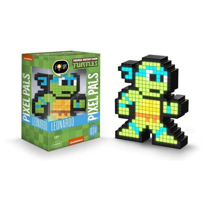 Figurine lumineuse Pixel Pals Tortue Ninja : Léonardo
