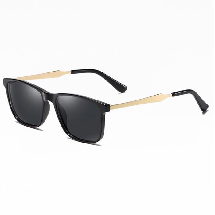 RMEGA® Glexal Police Hommes Lunettes De Pêche Polarisées Lunettes De Soleil Lunettes De Pilote Anti UV Lunettes De Conduite