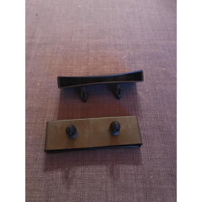 SCM Créations 1 embout noir a clipser pour lattes 80 mm