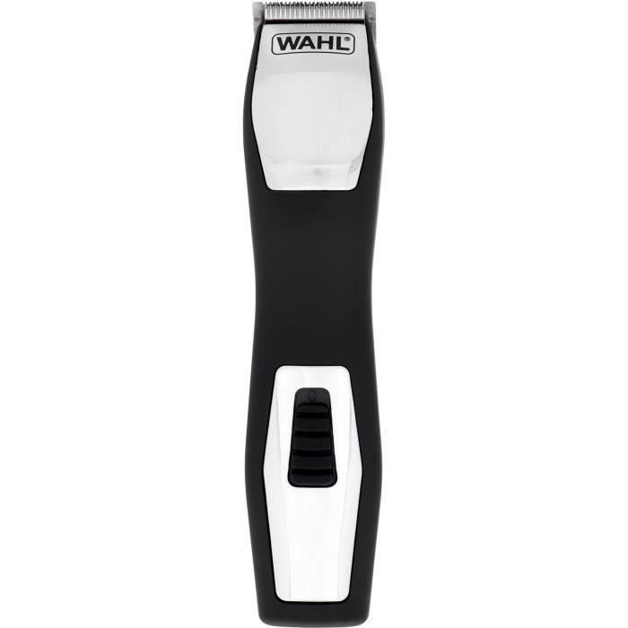 WAHL Tondeuse Multifonction Groomsman Pro 09855-1216 - Tondeuse barbe et corps - Guides de coupe barbe - 6 sabots - Peigne barbe