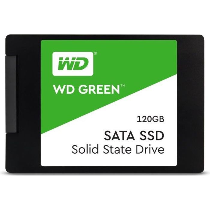 WD Green™ - Disque SSD Interne - 120 Go - 2.5- (WDS120G2G0A)
