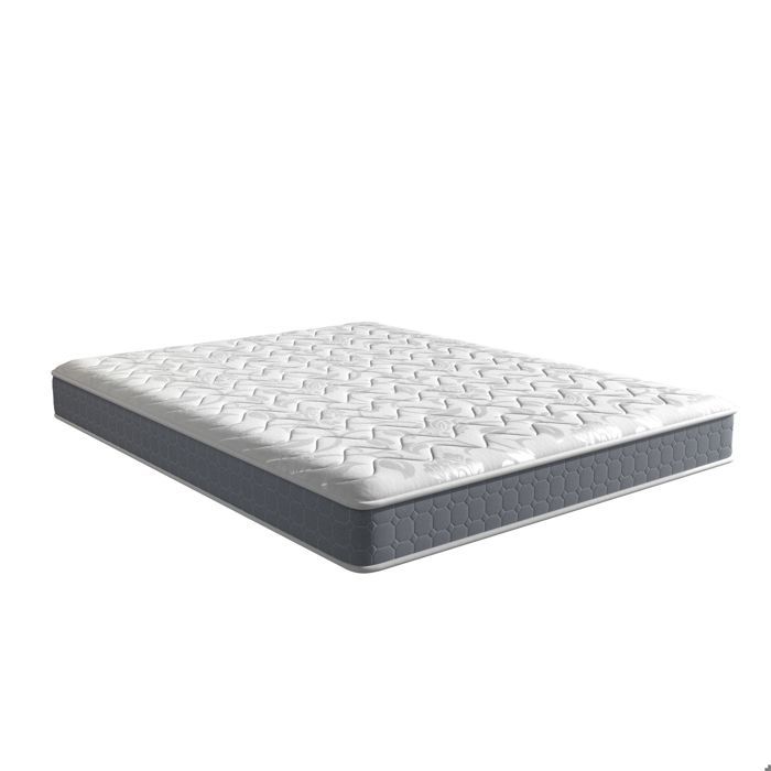 Matelas 140x190 cm à Mémoire de Forme - 17cm de Hauteur - Modèle Moderne