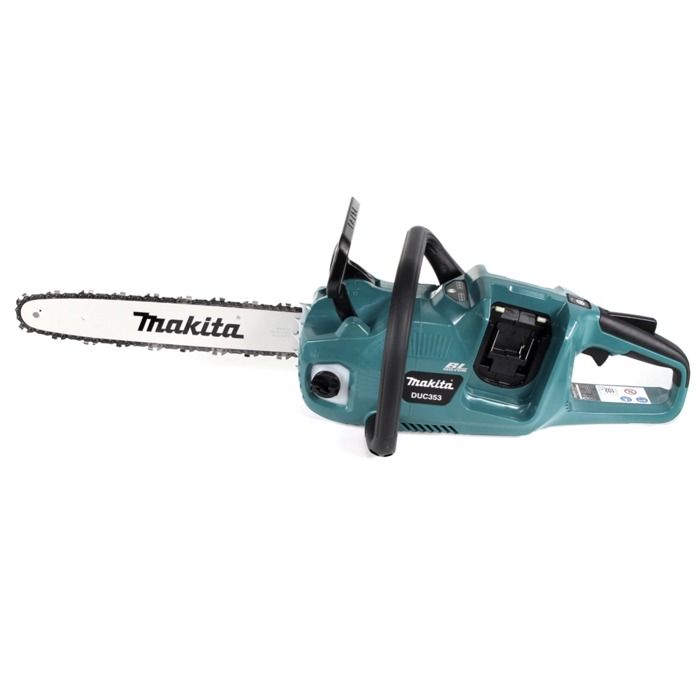 Tronçonneuse sans fil Makita DUC 353 RM2 36V Brushless 35 cm 2x 40 Ah batteries - vue 2