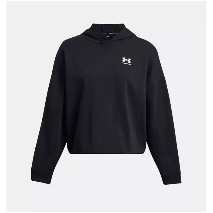 Sweat à capuche Under armour Oversized Noir pour Femme -Under Armour- Taille :XL