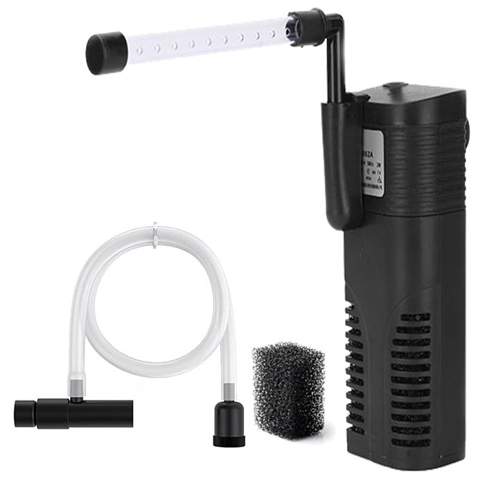 Meilleurs prix pour Filtre Intérieur Aquarium de 20L-100L a un débit maximal de 300 L/h，Pompes et Filtres pour Aquarium deau Douce ou deau Salée