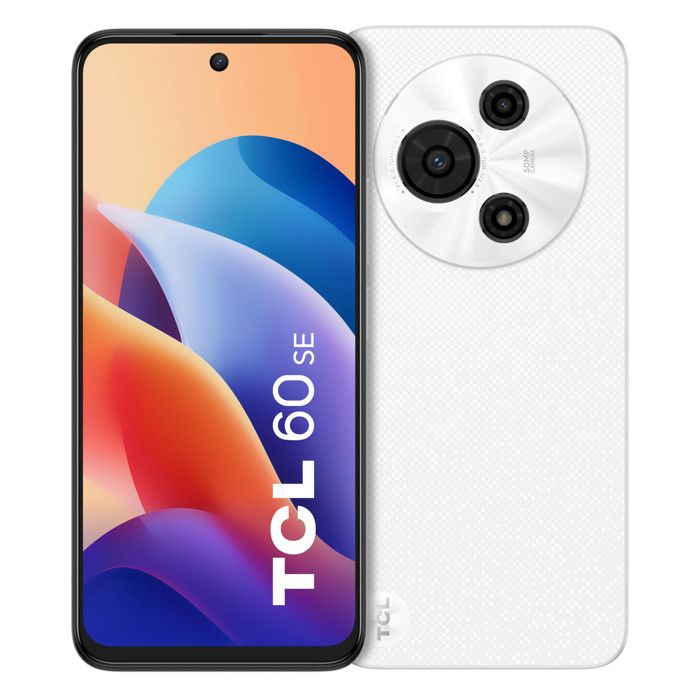 TCL 60 SE Smartphone Pure White 6.67 8GB RAM 512GB Memoria Interna