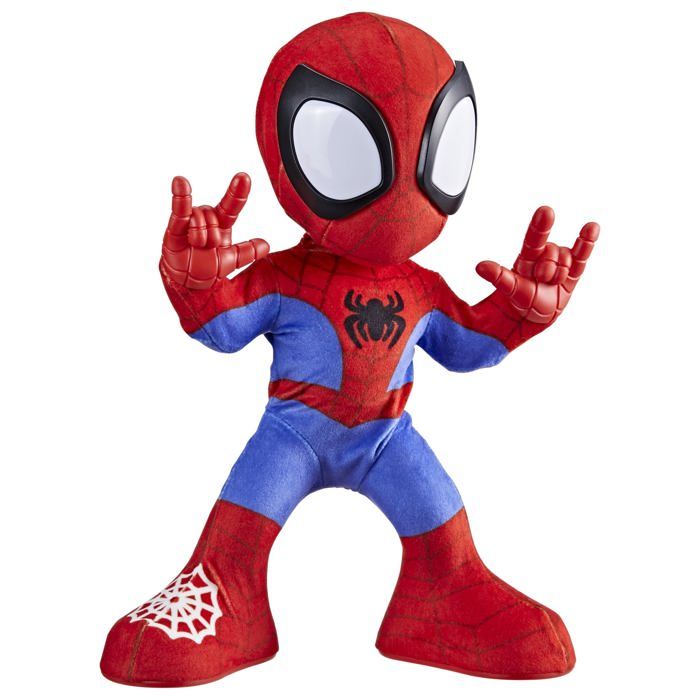 Jouet en peluche - Hasbro - F6722 - Spidey interactif - Danse et musique - Multicolore