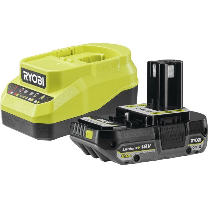 Ryobi Pack chargeur 2,0 A + 1 Batterie Lithium+ 18V ONE+™ - 2,0 Ah - vue 2