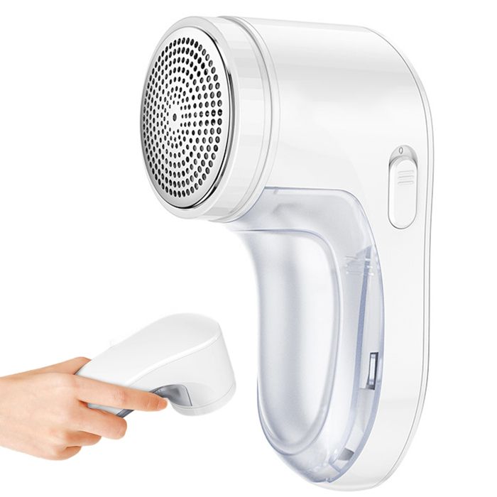 Rasoir anti-bouloche électrique rechargeable - FAMICAM - tondeuse anti-peluches haute performance pour vêtements et pulls