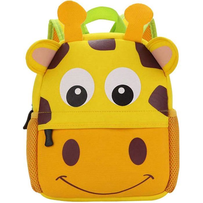 Sac à dos enfant - 1 pièce - Néoprène - Motif animalier - École maternelle et voyage - 21x8x26cm ou 26x10x32cm PONTON FLOTTANT