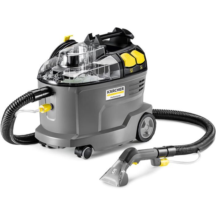 Injecteur-Extracteur Puzzi 8/1 Réservoir 8L Rendement 12-18M²/H Poids 86Kg Buse Ergonomique Pour Tissus D’Ameublement Injecteur-Extracteur Puzzi 8/1 Réservoir 8L Rendement 12-18M²/H Poids 86Kg Buse Ergonomique Pour Tissus D’Ameublement
