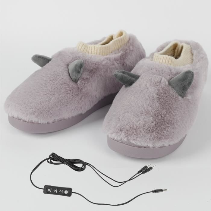 Chaussons Hugo Le Koala Corimori - Pantoufles Peluche Douces Et Chaudes Taille 34-44