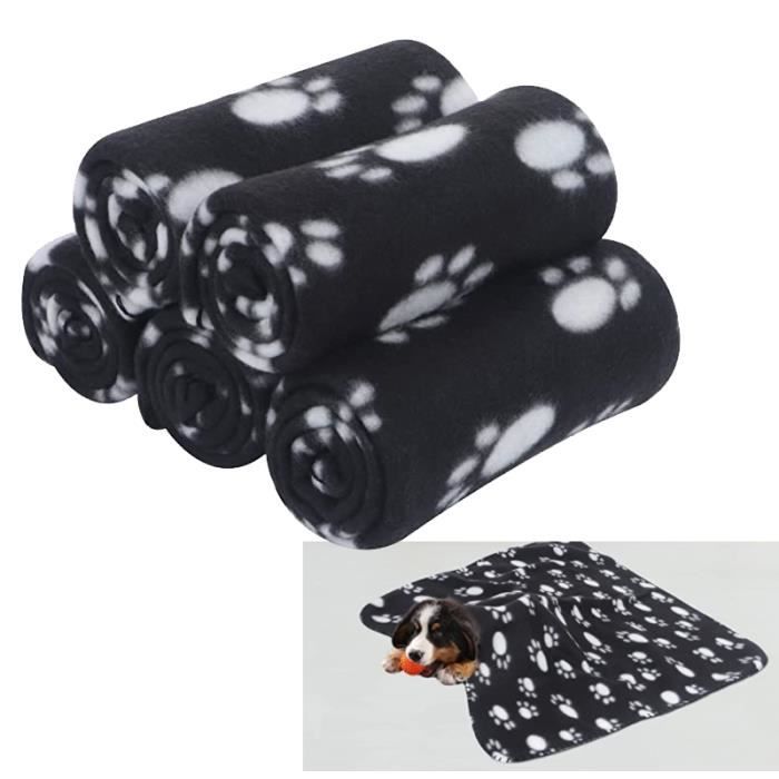 Meilleurs prix pour Couvertures pour petits animaux de compagnie Chien Chat Doux Gris Café Chiot Couverture de Couchage Lavable, 60*70cm