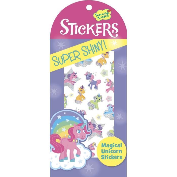 Jeu De Coloriage Peaceable Kingdom Brillant Film Magique Unicorn Sticker Pack Xnpxi Achat Vente Jeu De Coloriage Dessin Pochoir Cdiscount