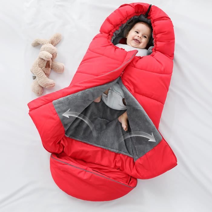 Chanceliere Rouge De Bebe Poussette Couverture En Hiver 102 57 43cm Coupe Vent Et Impermeable Yagewa Cdiscount Puericulture Eveil Bebe