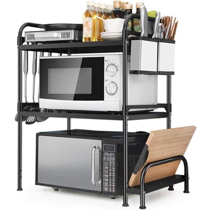 Etagere Rangement Cuisine Multifonction Cuisine Rack Four à Micro-Ondes ...