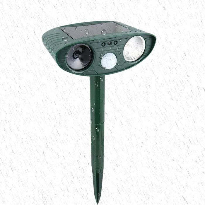 Repulsif Ultrason Chat Solaire Anti-Taupes RéPulsif Ultrason Animaux