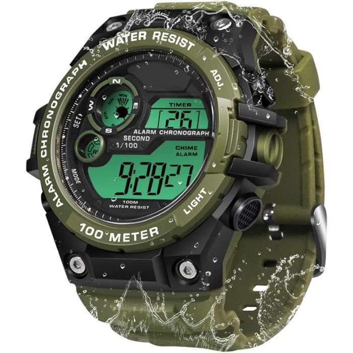 Montre de store natation homme
