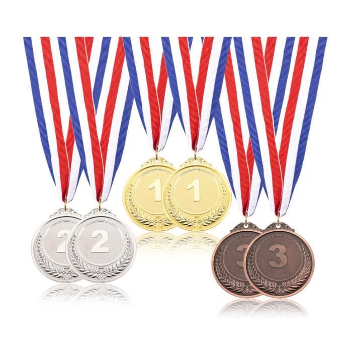 Médaille Pendentif Jeux Olympiques – Athlétisme Marathon – Métal Doré (N5286)