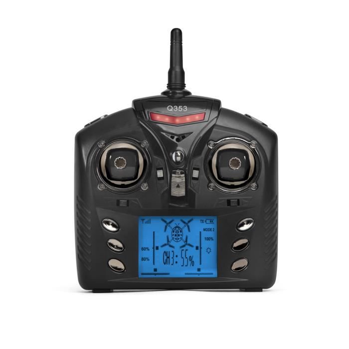 DRONE Quadricoptère RC WLtoys Q353 Triphibian 2.4G 6 axes aireaunappe