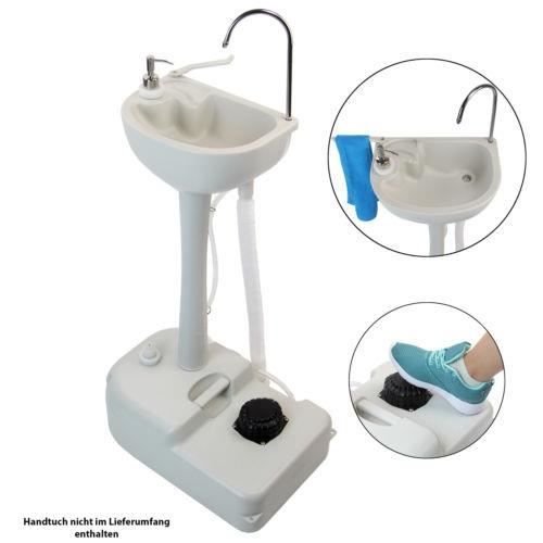 Kit Evier Camping Car Meuble Robinet Lave Main Autonome Caravane