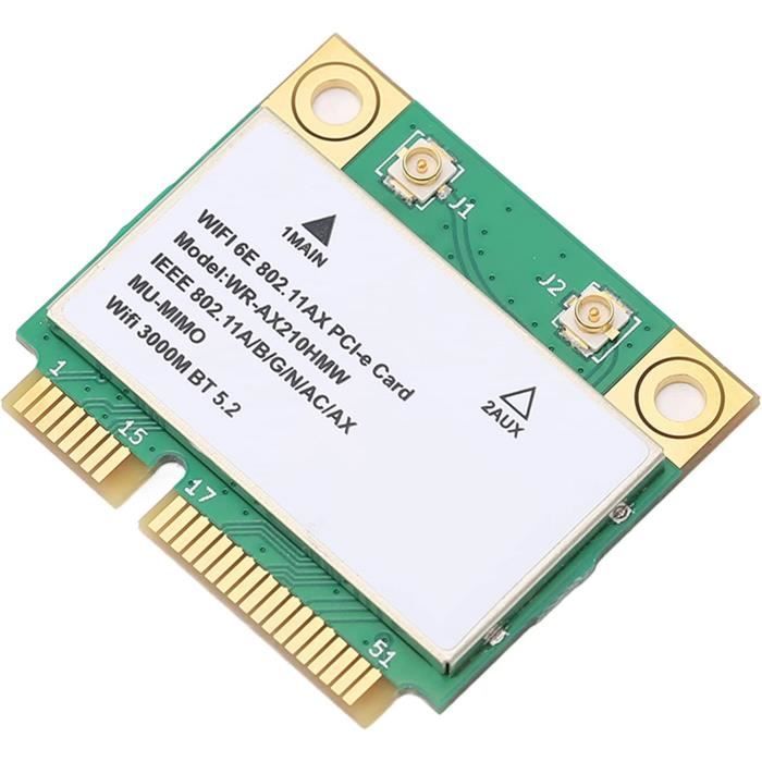 ROM Carte Réseau Bluetooth Carte Sans Fil Wifi, Carte Réseau M.2 2,4 Gbit/S Pour Pour Intel