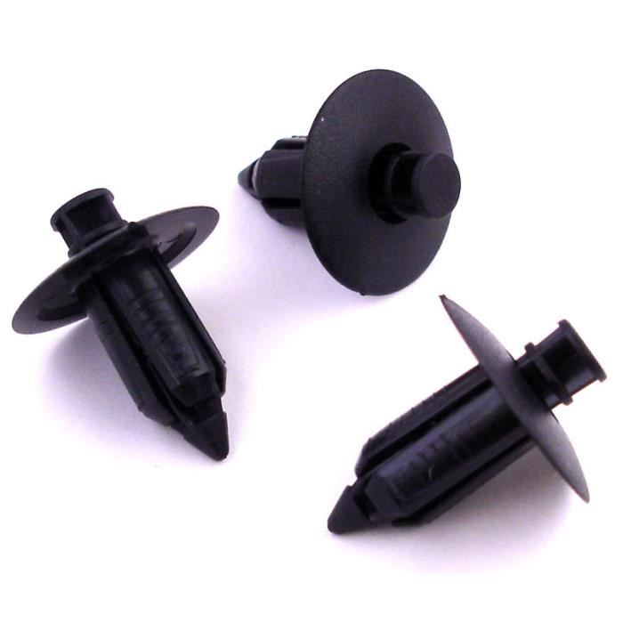 10x Tapis Clips Clips de Fixation avec Disque de Sauvegarde pour BMW