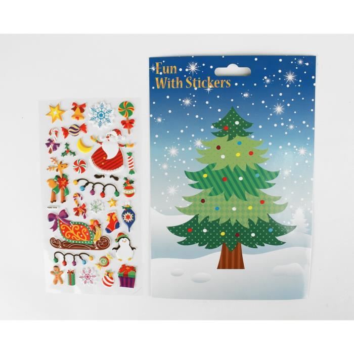 Livre Gommettes Noel Cdiscount