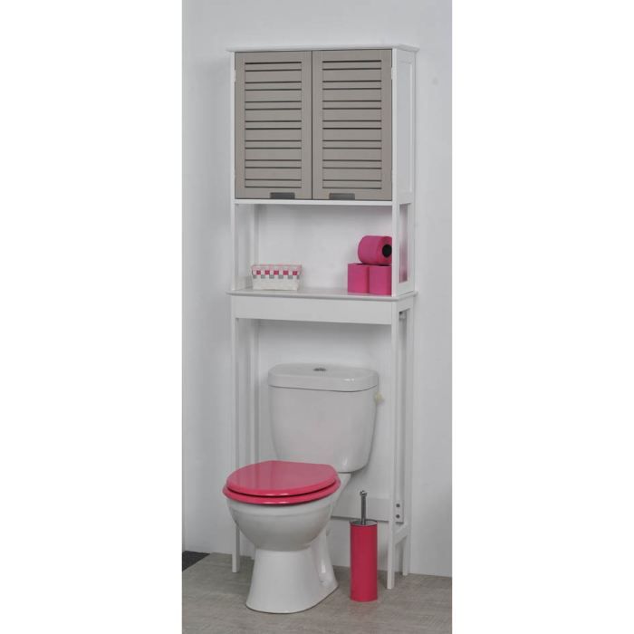 Meuble Wc Taupe Achat Vente Pas Cher